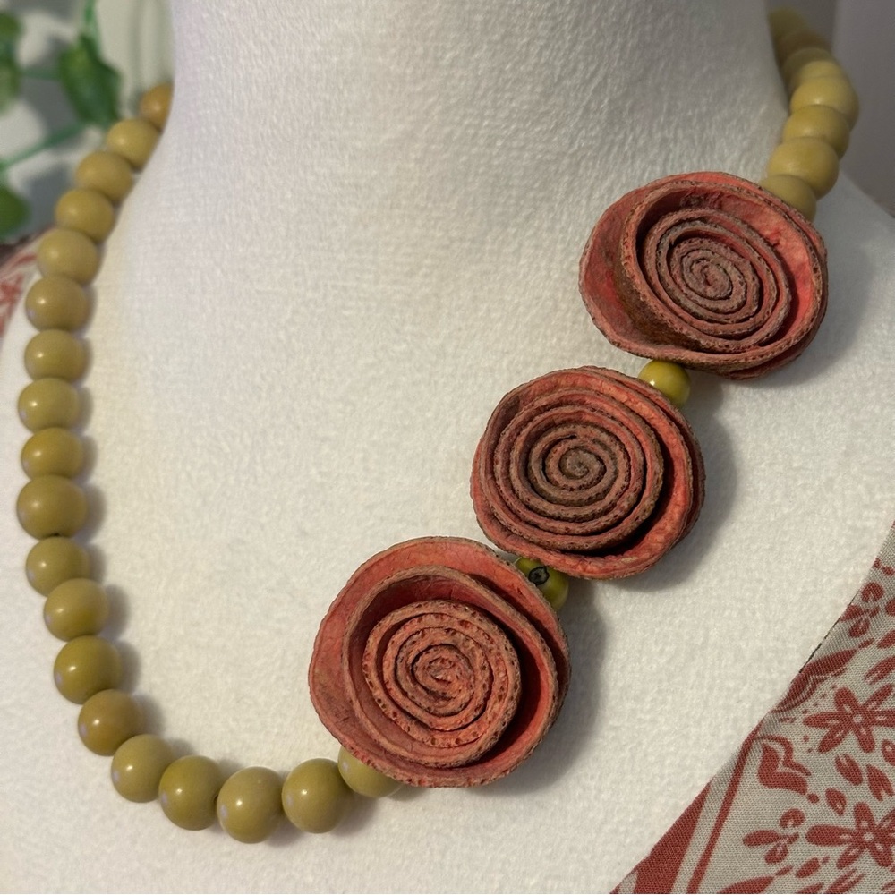 Artisan Handcrafted natural necklace